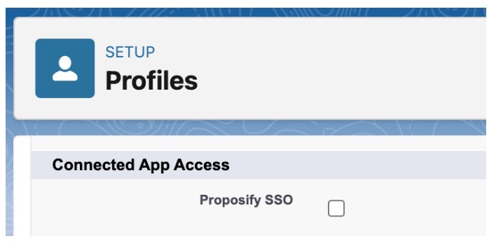 Salesforce User Profile